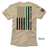 GMG Thin Green Line Tee